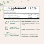 Micro Ingredients Vitamin D3 5,000 IU + K2 MK-7 100 mcg, 2 Pack (600 Softgels) | Liquid-Filled with Sunflower Oil | 2-in-1 Vitamins D & K Complex | Extra Strength, Easy to Swallow, Non-GMO, No Gluten