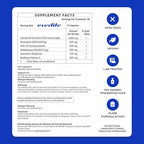 Everlife Spike Protein & Liver Detox Support Supplement - Liposomal Curcumin with NAC, Quercetin, Bromelain & Buffered Vitamin C – Circulation, Antioxidant & Immune Support Blend – 150 Capsules