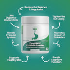 Layer Origin | PureHMO Human Milk Oligosaccharide (HMO 2'-FL) Prebiotic Fiber Powder - Feed 200 Billion Probiotics/Scoop, 45 Servings