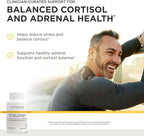 Integrative Therapeutics Cortisol Manager Allergen Free - Adrenal Health Support Supplement for Healthy Stress Response* - Vegan, Non-Dairy & Gluten-Free - 30 Capsules (15 Servings)