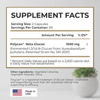Helps Preserve Muscle After 40 | Clinically Studied Polycan Beta-Glucan | Supports Strength Bone Density & Joint Mobility | 40+ Scientific Studies | 60 Caps