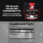 Granite L-Glutamine Powder, Supports Muscle Recovery, Gut Health, Post-Exercise, Immune & Nitrogen Transport (80 Servings)