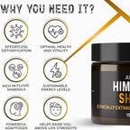 NutroTonic® Authentic Himalayan Shilajit | Most Potent 60 Days Sundried 40X Nano Filtered Pure Himalayan Shilajit Resin | Ethically Wild Crafted +17000 FT | Premium Quality Guaranteed - 120 Servings
