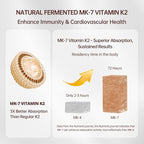 300 Pcs Vitamin D3 K2 5000 IU + 100mcg, Coconut Oil, Gluten-Free, Non-GMO, Soy Free