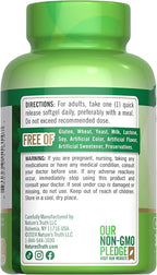 Nature's Truth Vitamin D3 10000 IU Softgels | 300 Count | Extra Strength | Non-GMO & Gluten Free Supplement