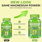 Magnesium Glycinate Gummies 600mg, Sugar Free Lemon 2pcs