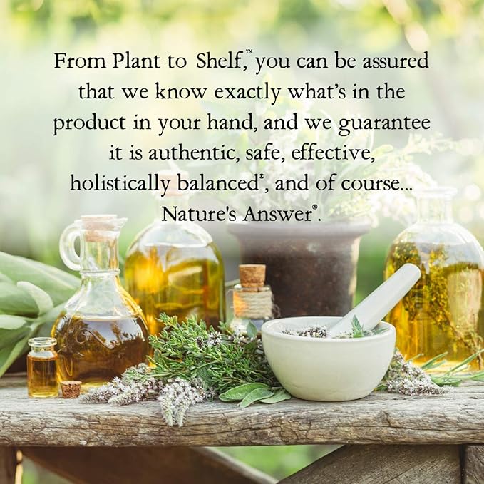 Nature's Answer Saw Palmetto Extract / Promotes Prostate Health / Non-GMO / Gluten-Free, Vegan, Kosher Certified & No Preservatives 1oz