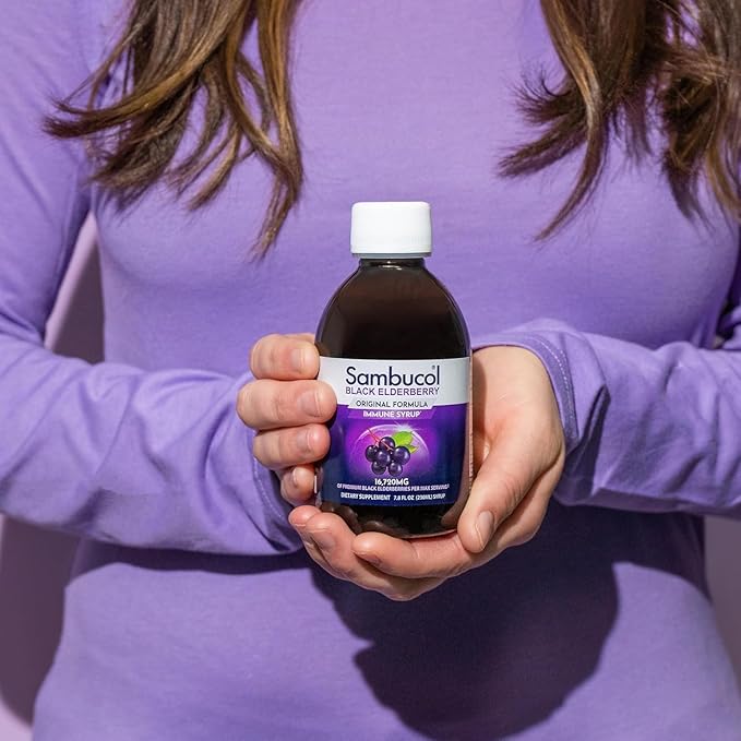 Sambucol Black Elderberry Syrup Original Formula, 7.8 Ounce Bottle