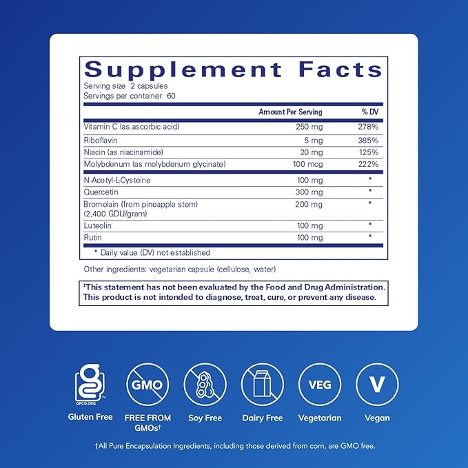 Pure Encapsulations Hist Reset | Support for Nasal and Respiratory Health* | 120 Capsules