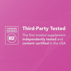 Theralogix Ovasitol Inositol Powder - 90-Day Supply - Myo-Inositol & D-Chiro Inositol for Hormone Balance & Ovarian Function Support* - NSF Certified - 400 g (180 Servings)