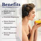 Vitalitown Probiotics + Prebiotics | 60 Billion CFUs 19 Strains | 60 Delayed Release Veg Caps | Shelf Stable, Prebiotics and Probiotics | Digestive Health, Immune Health | Vegan, Non-GMO, No Dairy