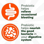 Align Dualbiotic, Prebiotics and Probiotics for Women and Men, Probiotics for Digestive Health, Prebiotics Help Nourish Good Bacteria, Natural Fruit Flavors, 90 Probiotic Gummies,(Pack of 2)
