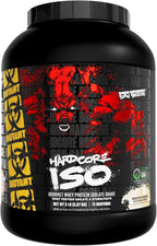 Mutant Hardcore ISO Whey Protein Isolate Powder Acts Fast to Help Recover, Build Muscle, Bulk and Strength, 5 lb - Cookies & Cream