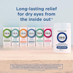Blink NutriTears Clinically Proven Supplement for Dry Eyes, Eye Care with Lutein & Zeaxanthin and Vitamin D to Hydrate Eyes from Within for Long-Lasting Relief, 50 Softgels