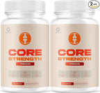 (2 Pack) Core Strength - Core Strength Capsules Premium Advanced Formula All Natural Ingredients Maximum Strength Support Daily Pills for Health and Wellness Reviews, 120 Capsules for 2 Months