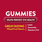 Ocuvite Eye Vitamin & Mineral Supplement, Gummy Multivitamin for Eyes, Zinc, Vitamin C & E, Lutein & Zeaxanthin Supplements for Vision Support for Adults, 60 Gummies