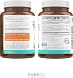 Organic Turmeric Ginger Black Pepper Supplement - High Potency Organic Turmeric Curcumin Capsules with Ginger & Black Pepper for Enhanced Benefits and Absorption - Vegan & Non-GMO (1 Month Supply)