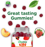 Lifeable Vitamin B6 Gummies for Kids | Great Tasting B6 Vitamins 50mg | Vegan Non-GMO Gluten Free | for Nerve Function Support | 60 Gummies (Pack of 2)