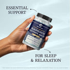 Magnesium Glycinate 400mg | High Absorption Magnesium for Sleep, Calm, Muscle Relaxation, Heart, Bone & Nerve Support for Women & Men | Advanced Microbeadlets | Chelated Mag Glycinate | 60 Ct.