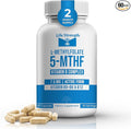 L-Methylfolate 7.5mg + Vitamin B Complex - 5-MTHF, B6 & B12 Methylcobalamin - 60 Capsules - Professional Strength Active Methyl Folate - Non GMO, Gluten Free, No Fillers (2-Month Supply)
