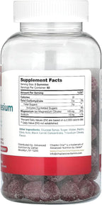 Zahler Chapter One Magnesium Gummies - Supports Calm for Kids - Chewable Magnesium Supplement Gummies to Support Muscle Function - Kosher, Dairy-Free & Gluten-Free - Raspberry, 120 Count