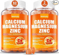 Calcium 1200 mg with Vitamin D3 Gummies for Adults - Calcium Citrate with Vitamin D3 K2, Magnesium, Zinc, Boron, Copper and Ashwagandha - Extra Absorption Calcium Supplement for Women Men