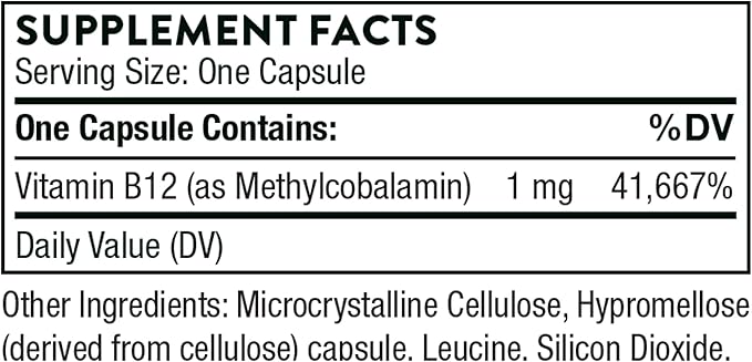 THORNE - Wellness Bundle - Vitamin C & B12 - Supports Heart, Nerve, Immune, and Tissue Health - 60 to 90 Servings