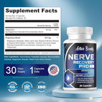 Nerve Recovery Pro – Nerve Support Supplement with Alpha Lipoic Acid, Turmeric & Acetyl-L-Carnitine – Supports Healthy Nerve Function, Circulation & Blood Flow – 30 Capsules - 1 Pack