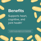 Webber Naturals Fish Oil 2850 mg, High Potency, 1800 mg Omega-3 per Serving, 240 Clear Enteric Softgels, No Fishy Aftertaste, Ultra-Purified, Supports Heart, Cognitive, and Joint Health