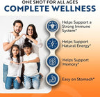 Daily Liquid Multivitamin + Minerals - Over 100 Premium Ingredients for the Whole Family - Trace Minerals and Amino Acids for All Ages