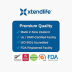 Xtendlife Xtend-Quinol CoQ10 Supplement for Heart Health, Cellular Energy, and Aging Health - Ubiquinol and GG for CoEnzyme Q10 Production - 60 Day Supply
