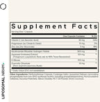 Codeage Liposomal NRHM+ Supplement - NRH Hydrogen Malate 300 mg, Resveratrol, D-Ribose & Quercetin - Vitamin C, Magnesium & Zinc - Liposomal Delivery - Non-GMO - 60 Capsules