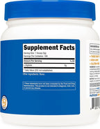 Nutricost L-Arginine Powder 500 Grams (1.1lbs) - Pure L-Arginine Powder - 5000mg Per Serving; 100 Servings