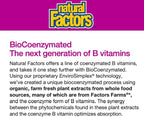 Natural Factors Biocoenzymated Methylfolate 1000Mcg, 60 CT