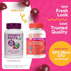 SmartyPants Kids Probiotic & Prebiotic Gummies for Digestive Health: Gut Health Supplement, Clinically Studied Prebiotic for Immune Support, Grape, 60 Count (30 Day Supply)
