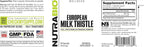 NutraBio European Milk Thistle Supplement, 241mg - Supports Antioxidant Benefits and Wellness, 90 Capsules, 80% Silymarin Extract, Herbal Supplement