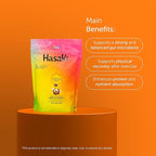 Global Chocolate Hasaki Dietary Supplements Powder is a Japanese-origin Product for Protecting Gut Health and Nutrition. Net Weight 20 ounces (1.2 pounds), 0.49 ounces of protein per dose