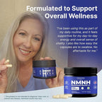 VINATURA NMNH (NMN Supplement Alternative) Nicotinamide Riboside & TMG - NAD Supplement for Anti-Aging - 60 Capsules
