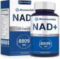 NAD+ Supplement 120 Capsules – Liposomal NAD+ with Resveratrol for Cellular Energy & Daily Vitality – High Absorption Formula for Men & Women – Vegan, Non-GMO, Gluten-Free