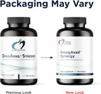 Designs for Health OmegAvail Synergy - Omega Complex for Adults - Omega 3-6-7-9 Fatty Acids from Borage and Macadamia Oil + Triglyceride (TG) Fish Oil with DHA & EPA (180 Softgels)