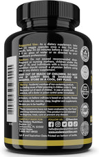 Nootropic Brain Booster, Focus Supplement, Clarity, Memory, Brain Vitamins With 40 Nootropics Phosphatidylserine, Bacopa Monnieri, Huperzine A, DMAE, Inositol, L-Glutamine, Selenium, Choline, DHA (1)