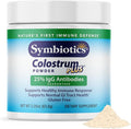 Symbiotics Colostrum Plus Powder 2.25 oz – Immune & Muscle Recovery Support, 25% IgG Immunoglobulins, Gut Health & Training Resilience, Unflavored, Gluten Free - 2.25 oz