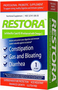Restora Probiotic Supplement -Immunity Booster-Patented probiotic w|Omega 3, Gut Health Stabilizer Increases Resistance to Infectious Diseases -Calms Inflammation
