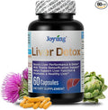 Milk Thistle Liver Support Supplement - 540mg Silymarin Complex with Artichoke, Dandelion Root & Turmeric - Supports Liver Health, Digestion & Metabolism - 60 Capsules