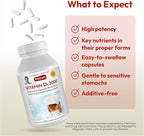 ANDREW LESSMAN Vitamin D3 2000 IU 180 Capsules - High Potency, Essential for Calcium Absorption, Supports Bone Health, Healthy Muscle Function, Immune System, More. Small Easy to Swallow Capsules