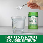 Nature's Truth Prebiotic Fiber Powder Supplement | 3.53 Oz | Unflavored, Sugar Free and Organic | Vegan, Non-GMO & Gluten Free