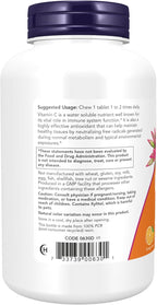 NOW Supplements, Vitamin C-500, Antioxidant Protection*, Orange Juice Flavor, 100 Chewable Lozenges (Pack of 2)