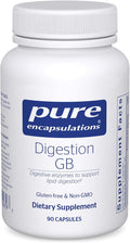 Pure Encapsulations Digestion GB - Digestive Enzyme Supplement - for Gallbladder Support & Gut Health* - with Bile Salts & Digestive Enzymes Blend - Gluten Free & Non-GMO - 90 Capsules