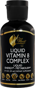 Cocó March N.M.D Liquid Vitamin B Complex with B1, B2, B6, B12 & Vitamin C – Energy, Metabolism & Immune Support – Vitamins for Women & Men – Vegan, Gluten Free, Soy & Dairy Free – 2 Fl Oz (59 mL)