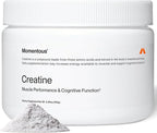 Momentous Creatine Monohydrate Powder - Creatine Powder - Supports Strength, Lean Muscle, & Recovery for Men & Women - NSF Certified for Sport - 5 g per Serving - 30 Servings